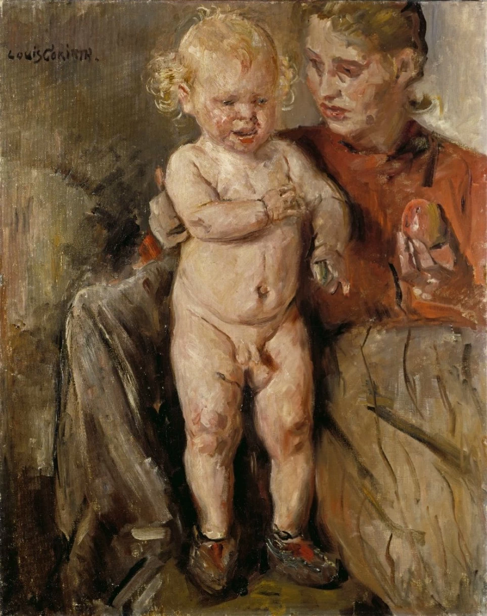 Ottchen con la madre 1905 - Museo statale della Bassa Sassonia Hannover